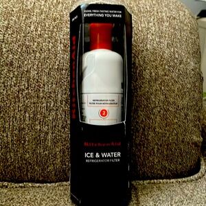 KitchenAid KAD2RXD1 Ice, Orange Refrigerator Water Filter 2-KAD2RXD1, single